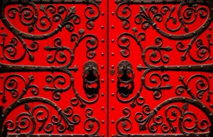 red door