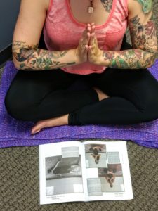 Woman doing yoga