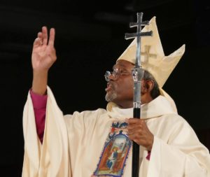 Bishop Curry preaching