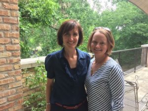 Authors Sarah and Mary