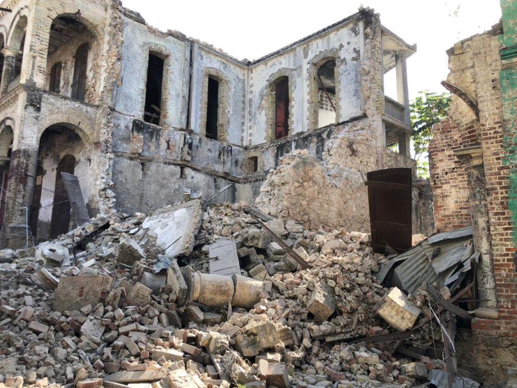 Earthquake damage in Haiti