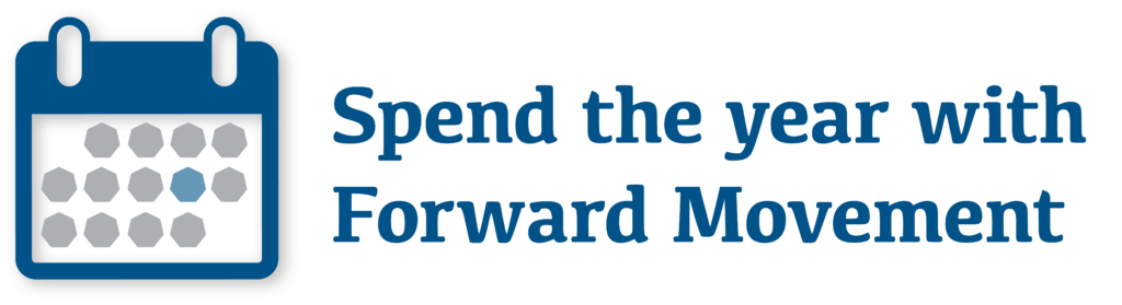 Spend the year with Forward Movement calendar GRAPHIC