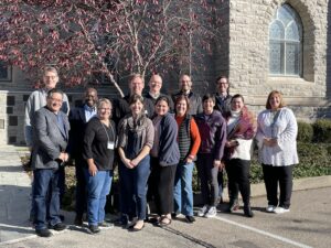 The Board of Forward Movement outside Christ Church Glendale in Cincinnati